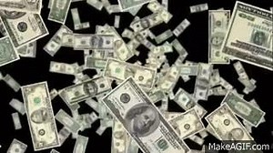 Money Rain on Make a GIF