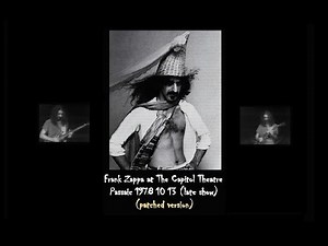 Frank Zappa (VIDEO) Live in Passaic, 1978-10-13 Late Show