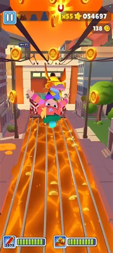 Sprinkle 🐰 No floor SUBWAY SURFERS World tour Easter ireland 124 shorts #shortsfeed #subwaysurfers