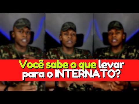 O Que Levar para o Internato? (Contos De Milico Humor Militar)