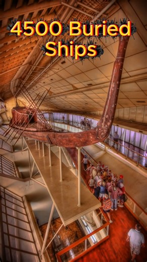 Two Ships Hidden Beside the Great Pyramid #history #ancient #motivation #ancientculture