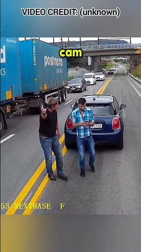 Driver Gets Instant Karma For Brake Checking A Semi Truck