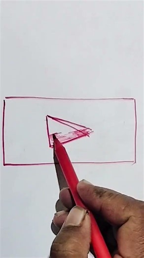 How to draw YouTube logo