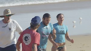 17 reactions | We cannot wait to see more nail biting sprints up the beach this year, take a look at the @bfgoodrichtires gripping moment when @mikeywright69 had 20sec to get through the change over. | Surfing Australia | Facebook