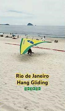 🪁 Rio de Janeiro - Hang Gliding Moments