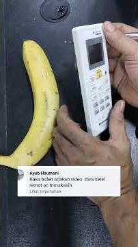 Cara setting remote AC