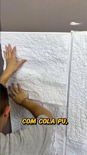 Installation of our lightweight high-impact decorative stone slabs - do it yourself #lightstone