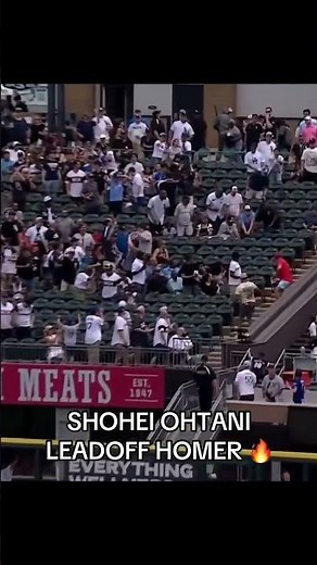 On only the second pitch of the game 😳