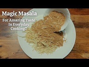 Magic Masala Powder Recipe | Masala Powder For Vegetables | Savithri's Kitchen