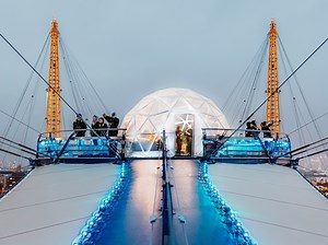 Up at the O2’s Snow Globe Climbs | Up at The O2 | Things to do in London