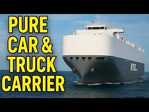 Inside the Giant Pure Car & Truck Carrier Ship | World’s Biggest Ro-Ro Vessel Explained
