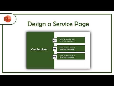 How We Design a Service Page in an Infographic Style