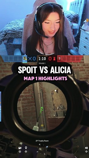 Spoit vs Alicia Map One: Rainbow Six Siege Highlights