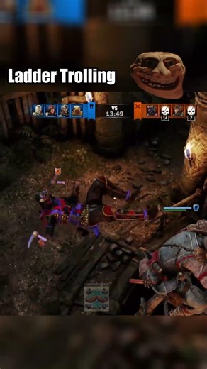 For Honor speedrun but ladder only 🪜 #forhonor #shorts