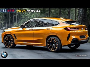 2025 BMW X4 Finally Unveiled! The Perfect Blend Car - Redefines Luxury compact SUV segment