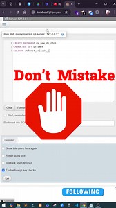 Create Database Using SQL Terminal in 30 Seconds 😱🔥 Create a database using SQL commands directly from the terminal in just 30 seconds 😱🔥 No paid tools, no hacks — only basic SQL knowledge for educational purposes 📚 Perfect for beginners and developers who want to learn the professional way 🚀 #SQL #database #viralshorts #fbreels #viralreelsシ | Developer Creation