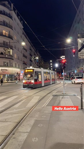 Beautiful tram in Vienna, Austria 🚇♥️! #vienna #austria #viennacity #wien #helloaustria #travel