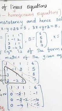 Don't Miss: System of Linear Equations | @RamaReddyMathsAcademy | GATE 2026