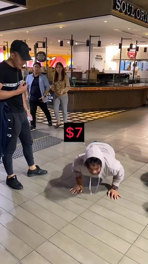 Challenge: How Many Push-Ups Can You Do for $1 Each?
