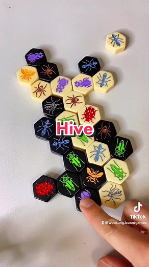 Portable Two Player Board Game: Hive