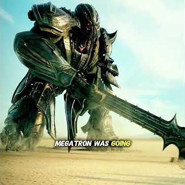 Megatron was originally going to transform into a dragon in Transformers 5.