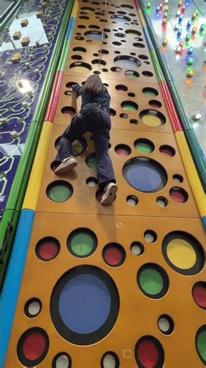 Climbing today wearing sneakers