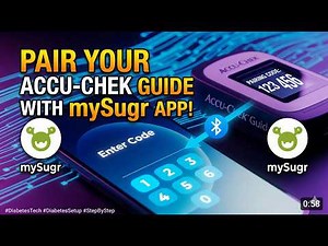 How to Pair Your Accu-Chek Guide with the mySugr App