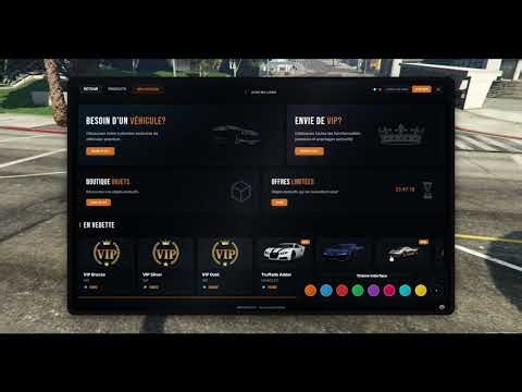 [FiveM] Boutique VIP - ESX/QBOX