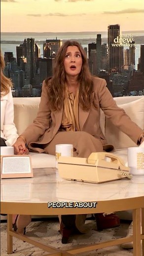 Drew Barrymore Can't Stop Talking About 'Charlie's Angels' | #Shorts