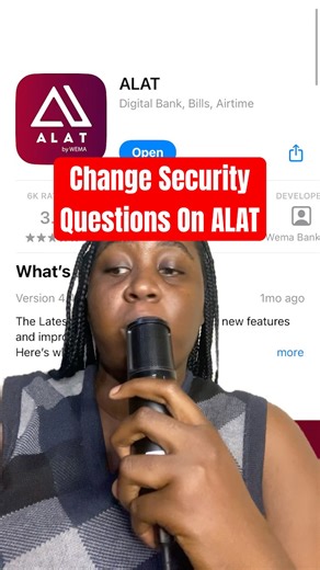 How To Change Your Security Questions On @ALATByWEMABank @WemaBankOfficial