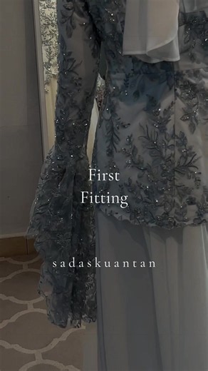 First Fitting with SadasBride: Tailor-Made Malay Wedding Gowns