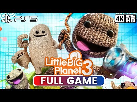 LITTLE BIG PLANET 3 | Full Game (PS5 Gameplay 4K UHD)