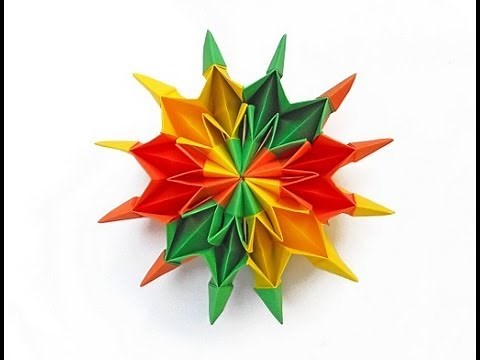 Origami Fireworks Tutorial (Yami Yamauchi) HD!