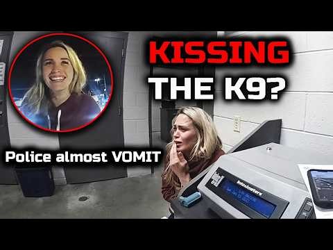 Drunk Driver Asks to Kiss K9 Officer While Being Placed Under Arrest