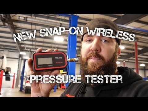 NEW SNAP-ON WIRELESS PRESSURE TESTER - EEPV700