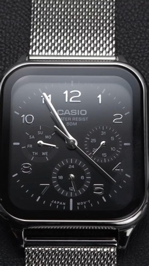 A Casio watch that looks like an Apple Watch