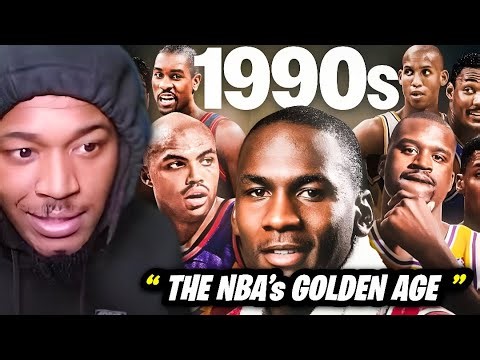 Gen Z Gets Humbled Watching The Greatest Era In NBA History! The Entire 1990's Recap