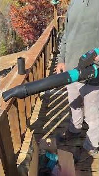 Doc Smart 750 CFM Cordless Leaf Machine Review