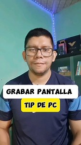 2K views · 669 reactions | cómo grabar la pantalla de tu computadora #ordenador #pc #windows #tutorial #tips | raymon_acuna | Facebook