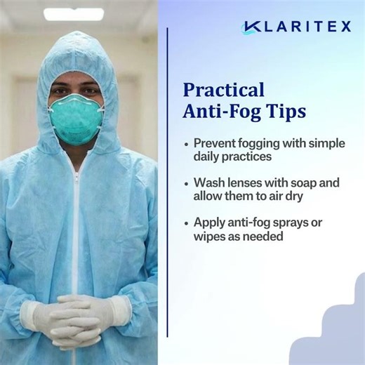 Clear Vision in the Lab 👓 | 4 Anti-Fog Tips That Work #cleanroomppe #cleanroomtraining