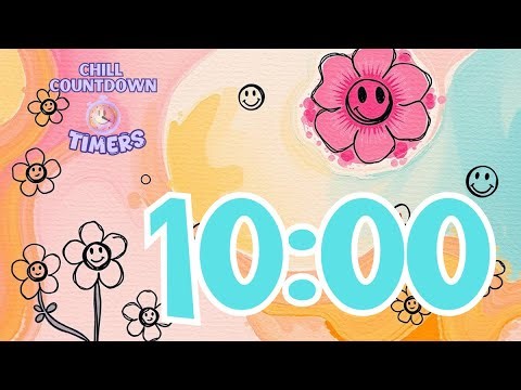 10 minute Lo-Fi Coffeehouse Chill Countdown Timer | Relax & Study with Chill Café Vibes
