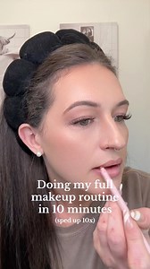 The fastest ive ever done my makeup 😅 #makeup #makeuproutine #grwm #routine #getreadywithme #mashup #remix | Paige Slayton