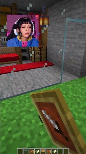 Minecraft Secret Base 😭 #shorts #build #funny