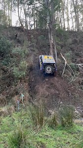 13 reactions | Sometimes all it takes is a little help.  Slow and steady up the hill, serious power in that rig! #Roadsafe | Roadsafe 4WD | Facebook