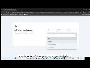 Cómo crear un correo electrónico en Gmail paso a paso.