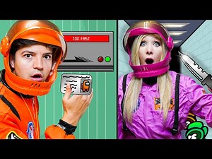 2300 IQ Real Life Impostor Plays vs Preston! - Among Us