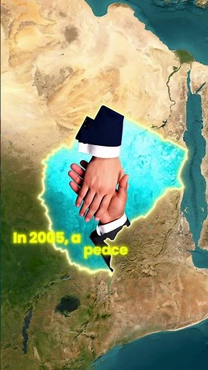 Why South Sudan split from Sudan? #chronomaps