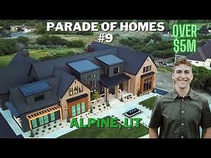 E Builders | Parade of Homes #9 | Chalet de' Roubaix | 12,000+ SF | 4 Bedrooms | Alpine, Utah