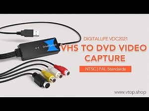 DriverGenius VDC2021 | USB Video Grabber - S-Video / Composite Interface, VHS to DVD Transfer