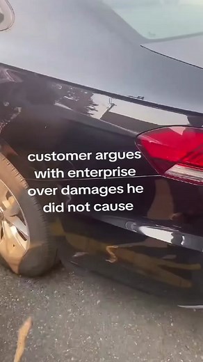 customer argues with enterprise over damages he did not cause. #enterprise #carrental #damagedcar #enterprisecarrental #customervsemployee #scratchedcar